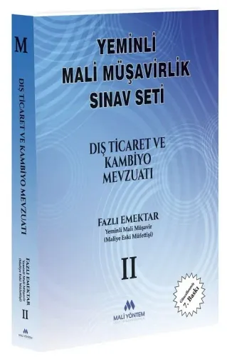 YMM Sınav Hazırlık - Dış Ticaret Ve Kambiyo Mevzuatı
