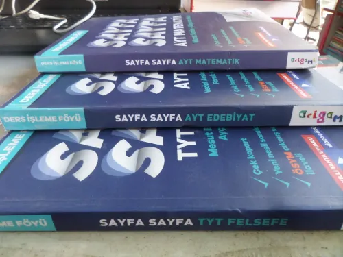 TYT - AYT Sayfa Sayfa Ders İşleme Föyü / 3 Adet