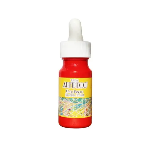 ARTDECO EBRU BOYASI 30 ml Kırmızı