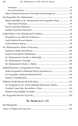 Hz. Muhammed (s.a.a) ve Ehl-i Beyt'in Hayatı (Karton Kapak) Telif Komi