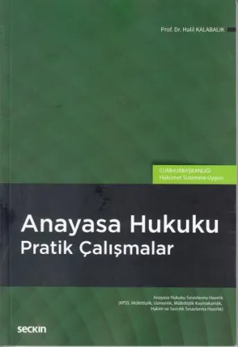 Anayasa Hukuku Pratik Çalışmalar
