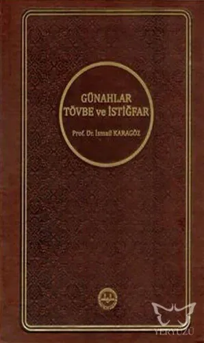Günahlar Tövbe ve İstiğfar