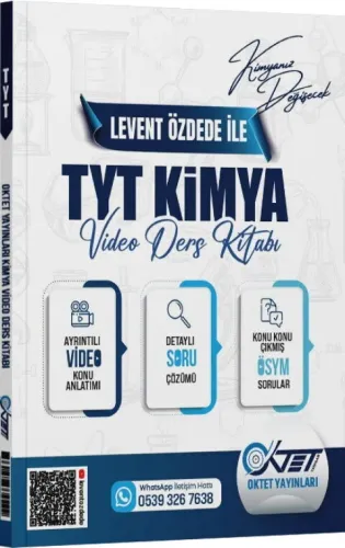 Oktet Yayınları TYT Kimya Video Ders Kitabı