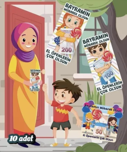 Harçlık Kartı - Karışık (10 Adet)