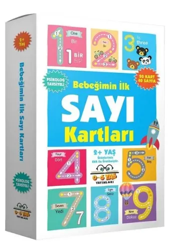 Bebeğimin İlk Sayı Kartları 2+ Yaş Kollektif