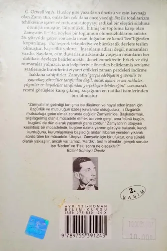 Biz Yevgeni Zamyatin Ayrıntı Yayınları