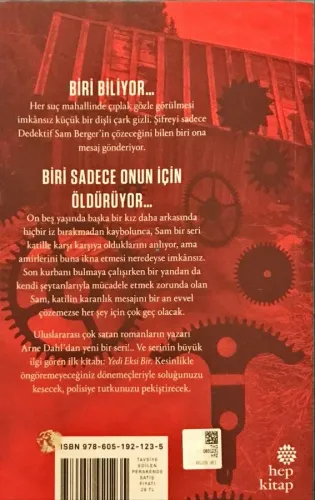 Yedi Eksi Bir Arne Dahl Hep Kitap