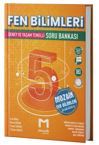 Mozaik Yayınları 5. Sınıf Fen Bilimleri Soru Bankası