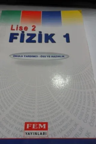 Lise 2 Fizik I