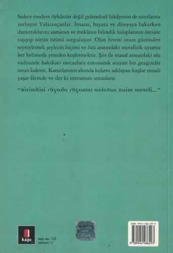 Kuş Uykusu Güzeran Sadık Yalsızuçanlar Kapı Yayınları %40 indirimli
