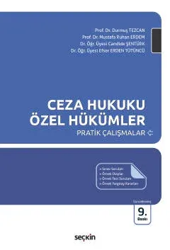 Ceza Hukuku Özel Hükümler Pratik Çalışmalar