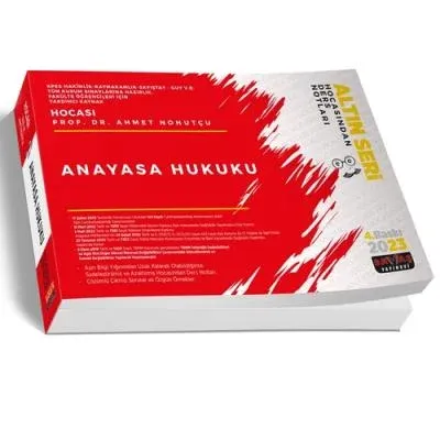 Anayasa Hukuku Hocasından Ders Notları