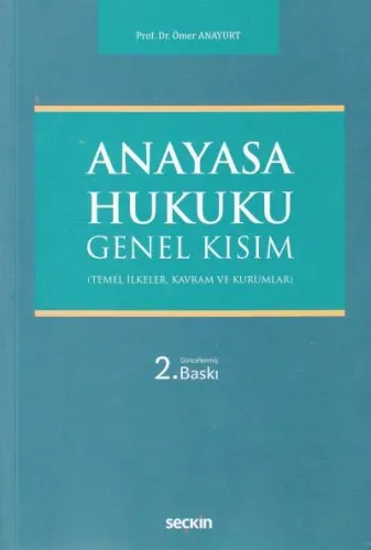 Anayasa Hukuku Genel Kısım