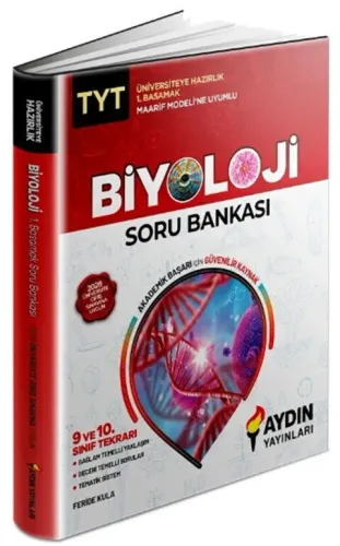 MAARİF MODEL AYDIN TYT BİYOLOJİ SORU BANKASI (ÜNİVERSİTEYE HAZIRLIK 1.