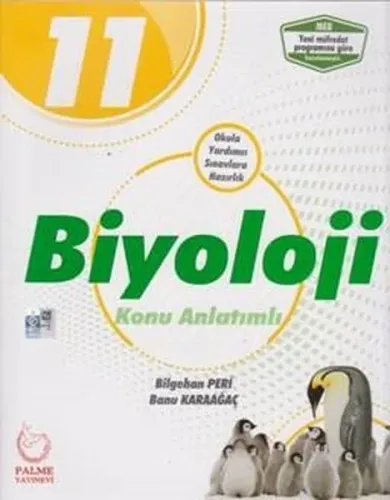 Palme Yayınları 11. Sınıf Biyoloji Konu Anlatımlı Palme