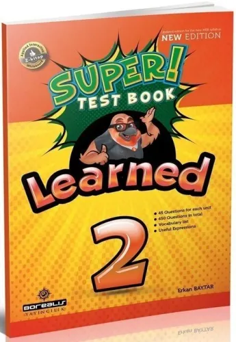 Borealıs Yayıncılık 2. Sınıf Learned Super Test Book