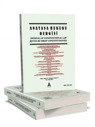 Legal Anayasa Hukuku Dergisi ( 2020 Yılı Aboneliği ) ( 2 Sayı )