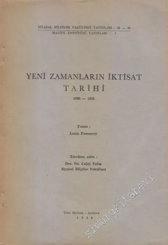 Yakın Zamanların İktisat Tarihi 1890 - 1939 -        1956