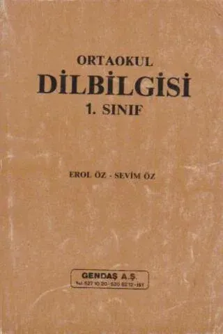 OrtaOkullarda Dİlbilgisi 1.sınıf Erol Öz