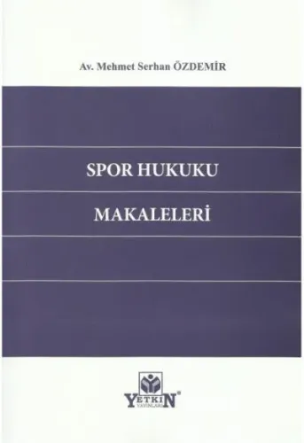 Spor Hukuku Makaleleleri