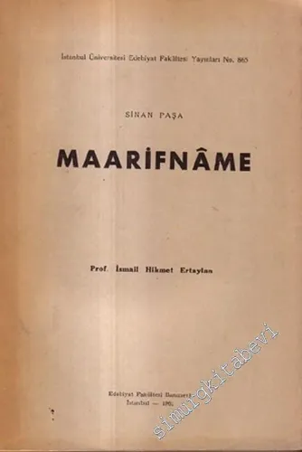 Maarifname -        1961