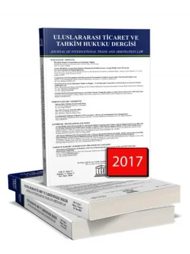 Legal Uluslararası Ticaret ve Tahkim Hukuku Dergisi ( 2017 Yılı Aboneliği ) ( 2 Sayı )