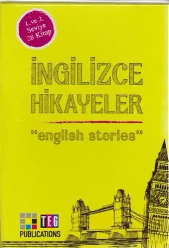 İngilizce Hikayeler 1. ve 2. Seviye 28 Kitap Takım