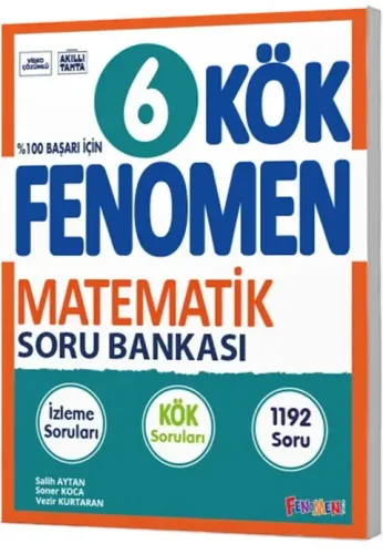 Fenomen Okul Yayınları 6. Sınıf Matematik KÖK Soru Bankası