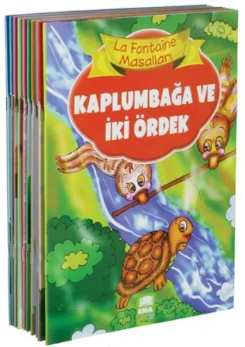 La Fontaine Masalları (10 Kitap Takım - Büyük Boy)