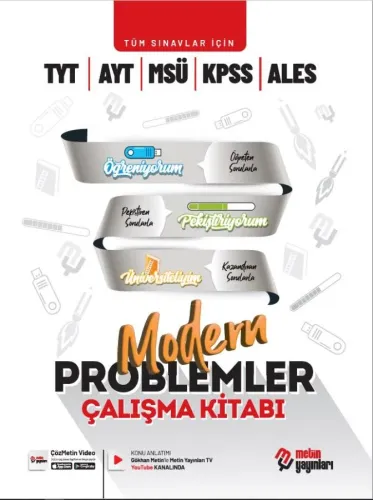 Metin Modern Problemler Çalışma Kitabı