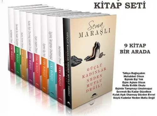 Sema Maraşlı Evlilik Seti 9 Kitap Takım Sema Maraşlı