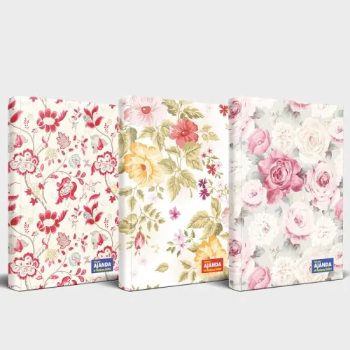 Güllerin Teması Süresiz Planlama Defter Seti 2