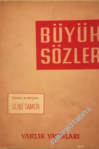 Büyük Sözler -