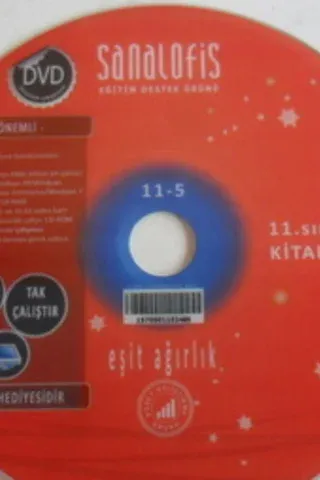 11.sınıf kitap 5 dvd ( eşit ağırlık )