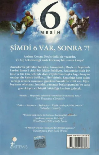 6 Mesih Mark Frost Artemis Yayınları %57 indirimli