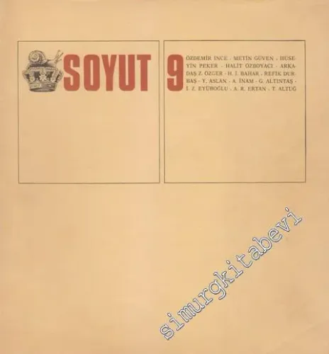 Soyut Aylık Edebiyat Dergisi - Sayı: 9      Ocak