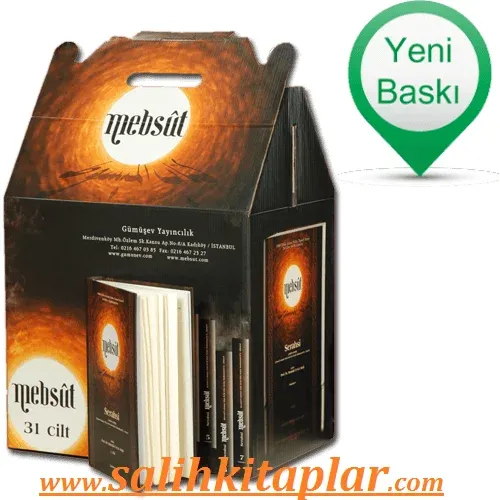 Mebsut  31 Cilt Takım | İmam Serahsi  - 5. Son Baskı - Ücretsiz kargo PTT kargo