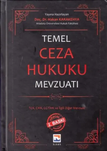 Temel Ceza Hukuku Mevzuatı