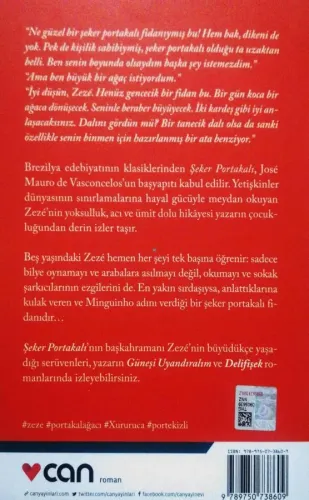 Şeker Portakalı Jose Mauro De Vasconcelos Can Çocuk