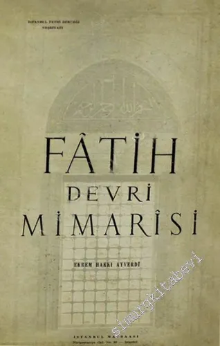 Fatih Devri Mimarisi -        1953