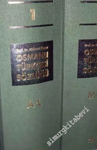 Osmanlı Türkçesi Sözlüğü 2 Cilt