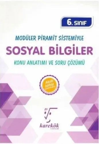 Karekök Yayınları 6. Sınıf Sosyal Bilgiler MPS Konu Anlatımı ve Soru Çözümü