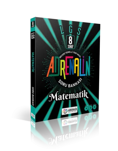 ADRENALİN YAYINLARI 8.SINIF MATEMATİK SORU BANKASI