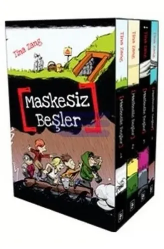 Maskesiz Beşler Serisi (4 Kitap Set Kutulu)
