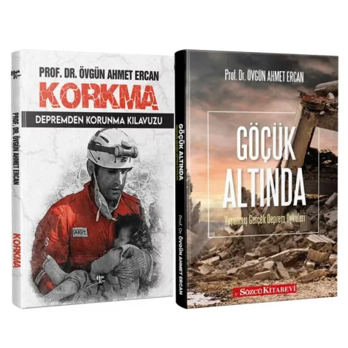 2 Kitap Bir Arada - Korkma - Göçük Altında