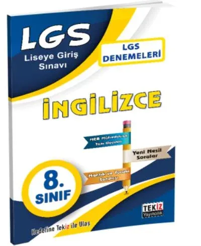 Tekiz 8. Sınıf LGS İngilizce Denemeleri-YENİ