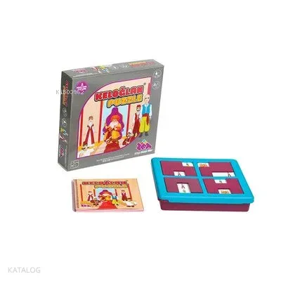 Zet Zeka Keloğlan Puzzle Eğitim Oyunu