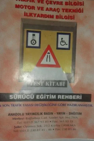 Sürücü Eğitim Rehberi Test Kitabı