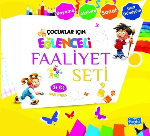 Eğlenceli Faaliyet Seti Sarı Kitap– 3 Yaş Üzeri