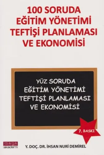 100 Soruda Eğitim Yönetimi Teftişi Planlaması ve Ekonomisi